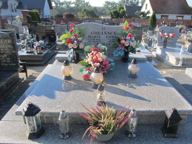 Grób Edward Goliński 
