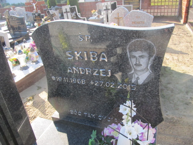 Andrzej Skiba 1968 Cielcza - Grobonet - Wyszukiwarka osób pochowanych
