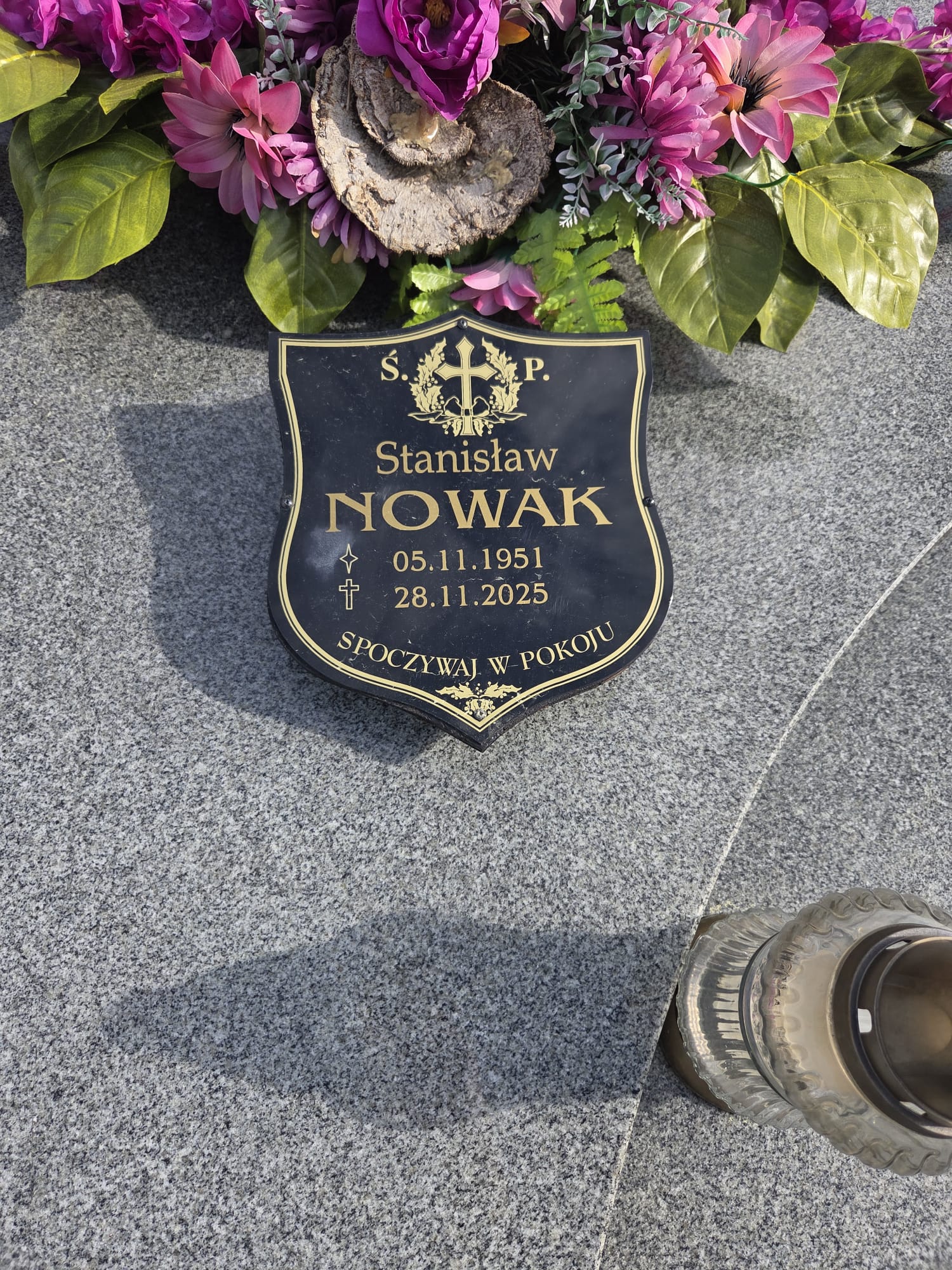 Grób Stanisław Nowak