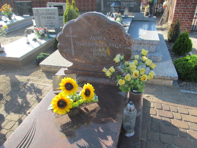 Grób Janina Osiełkowska Nyga