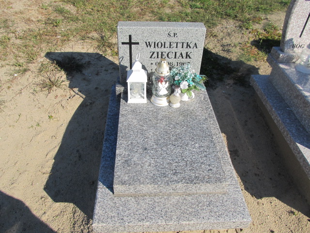 Grób Wioletta Zięciak