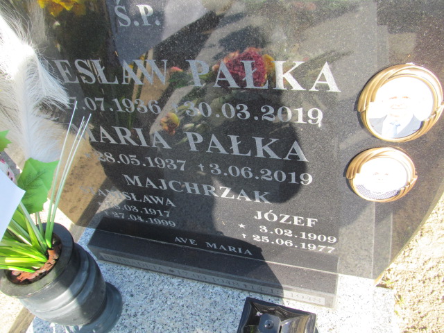 Józef Majchrzak 1909 Cielcza - Grobonet - Wyszukiwarka osób pochowanych