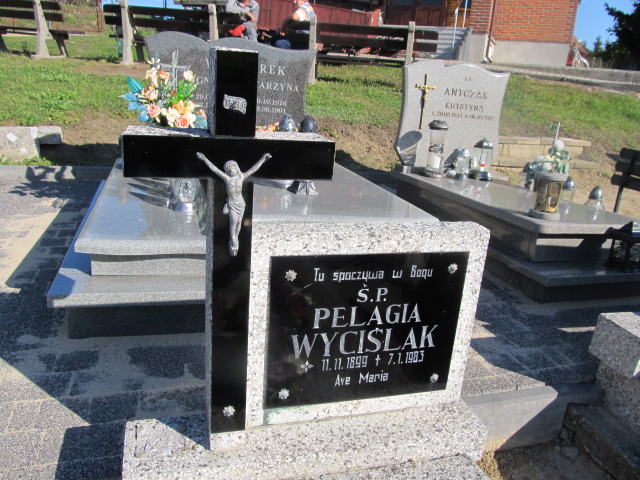 Pelagia Wyciślak 1899 Cielcza - Grobonet - Wyszukiwarka osób pochowanych
