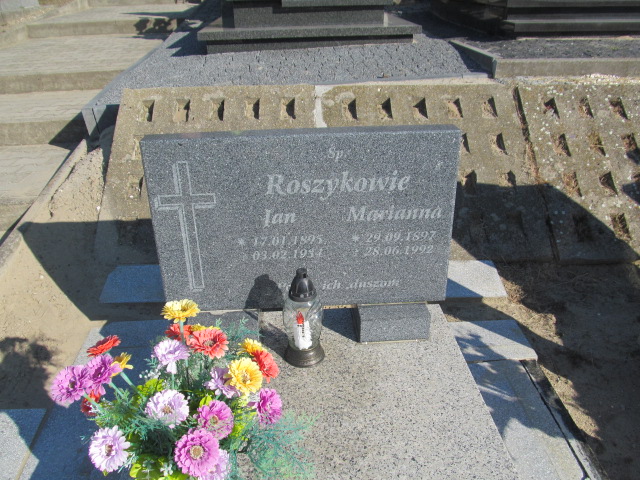 Jan Roszyk 1895 Cielcza - Grobonet - Wyszukiwarka osób pochowanych